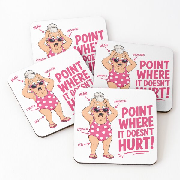 Item preview, Point Where It Doesn't Hurt Funny Grandma Design designed and sold by KaSenArt26.