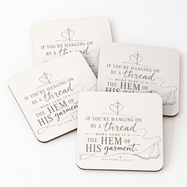 Item preview, Matthew 9:20-22 designed and sold by Everything's Fyne.