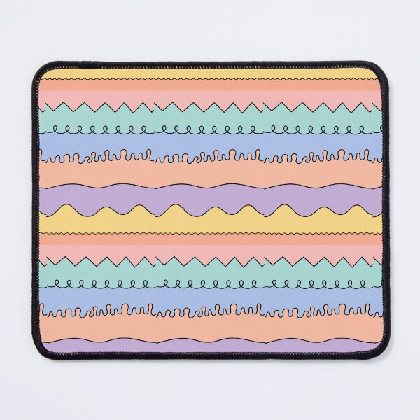 Item preview, Pastel Waves Abstract Print | Minimalist Scandinavian Wall Art designed and sold by Creavanessa0321.