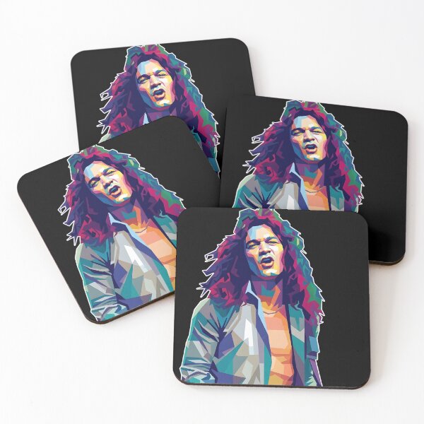 Item preview, Eddie Van Halen Pop Art designed and sold by fiverofthebox.