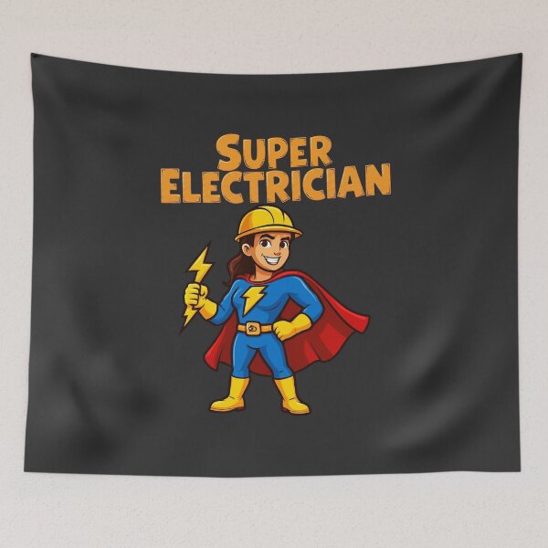 Item preview, Super Electrician Woman Funny Electrician Gift designed and sold by Operator Style Wear.