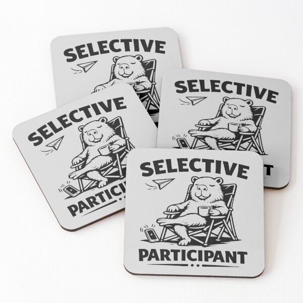Item preview, Funny Introvert Capybara Design designed and sold by MavtM.