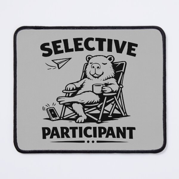 Item preview, Funny Introvert Capybara Design designed and sold by MavtM.