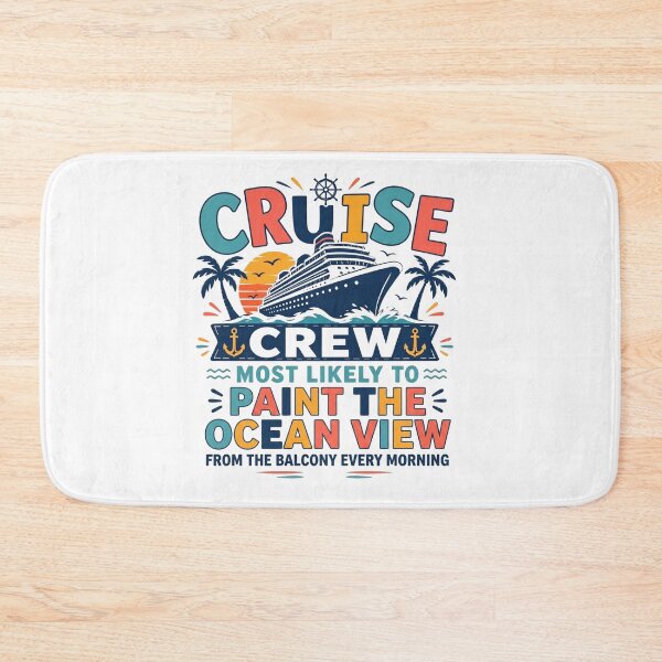 Item preview, Most Likely to Paint the Ocean View From the Balcony Every Morning – Funny Family Cruise Crew Matching – Artist Vacation  designed and sold by Winarrts.
