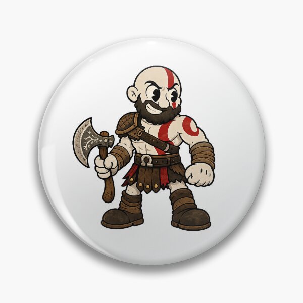 Item preview, Kratos Vintage Retro  designed and sold by Ghostly-Outlaws.