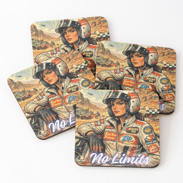 Item preview, No Limits Desert Rally Racing Girl Poster designed and sold by bakosshops.