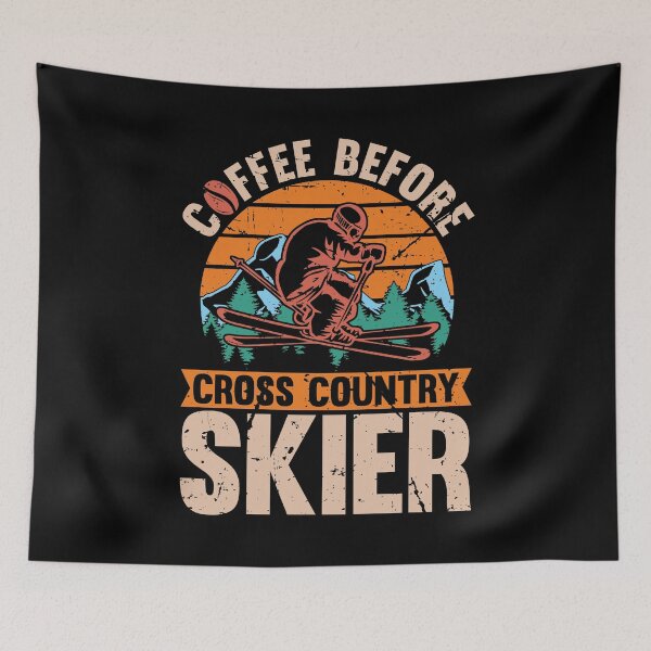 Item preview, Cross Country Skier Coffee Loves Ski Coffee Lover designed and sold by tshirtconcepts.