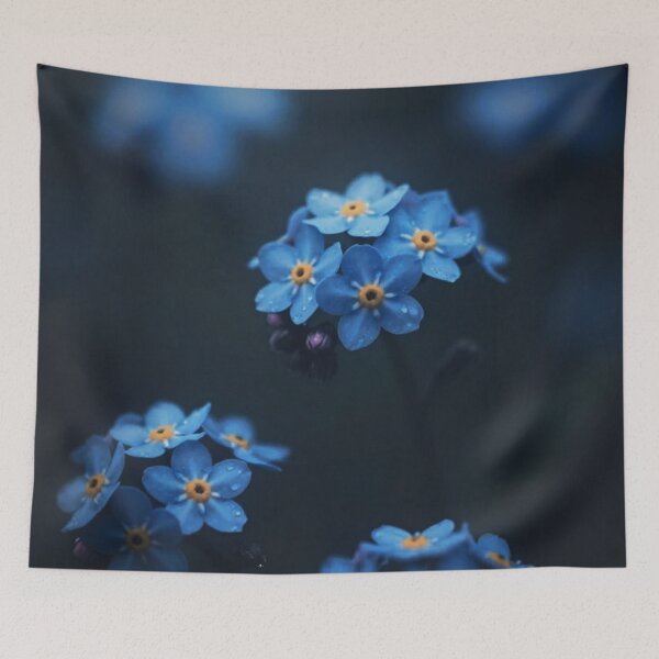 Item preview, Whisper of Forget-Me-Nots designed and sold by CunningMaskPrints.