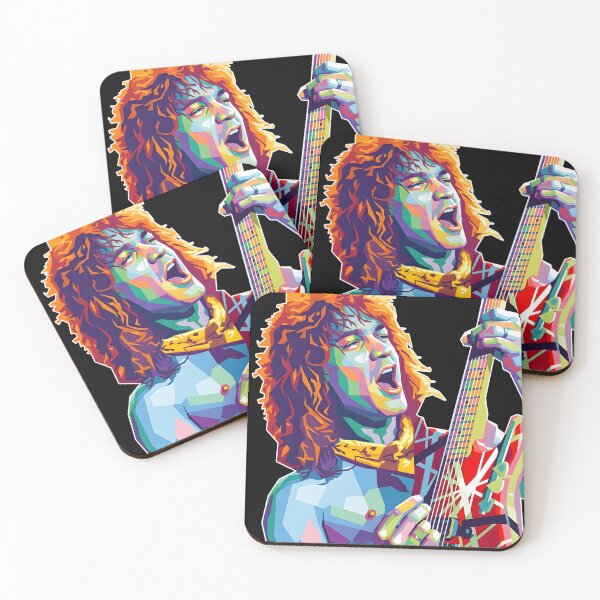 Item preview, Eddie Van Halen Pop Art designed and sold by fiverofthebox.