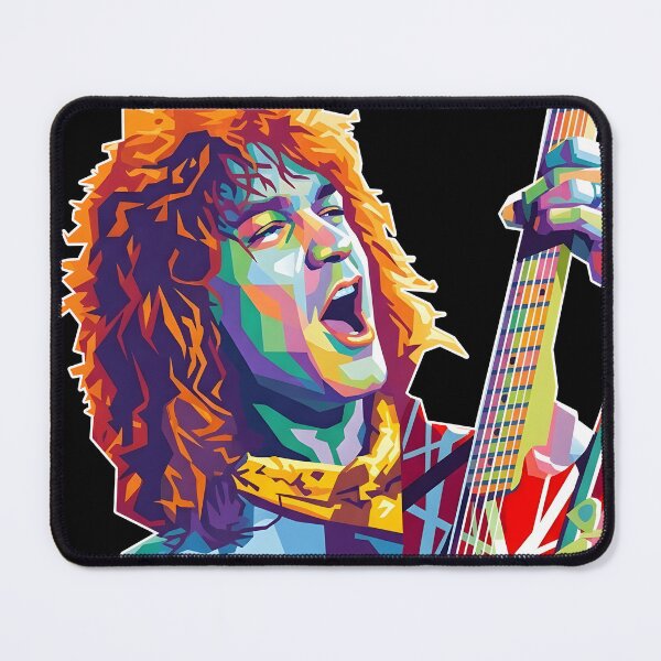 Item preview, Eddie Van Halen Pop Art designed and sold by fiverofthebox.