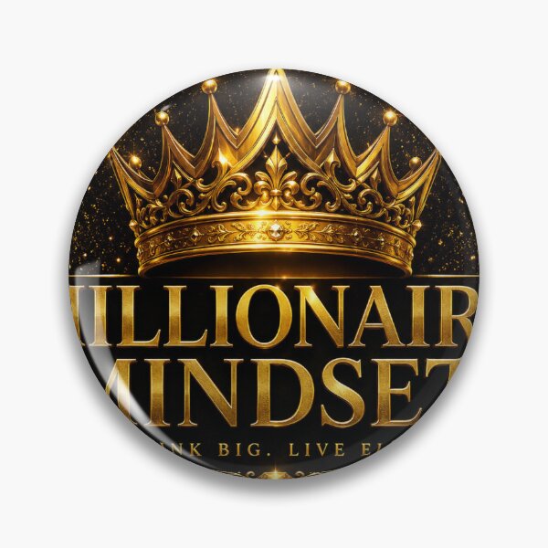 Item preview, ? Millionaire Mindset – Luxury Gold Crown Design designed and sold by Imperium-Studio.