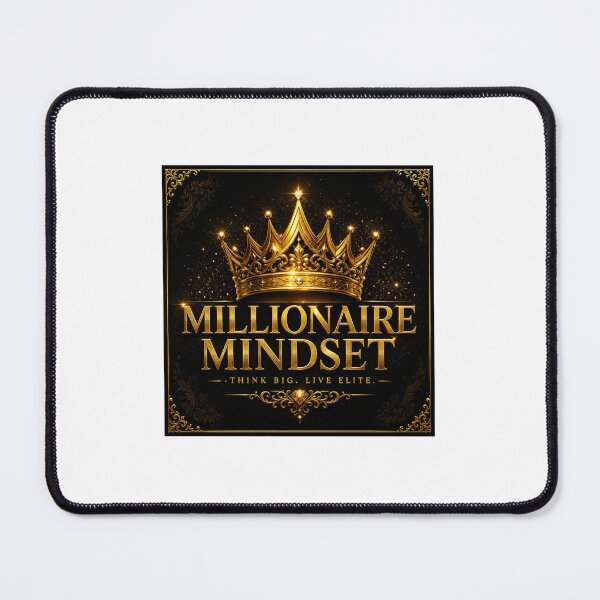 Item preview, ? Millionaire Mindset – Luxury Gold Crown Design designed and sold by Imperium-Studio.