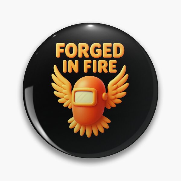 Item preview, Forged In Fire American Welder | USA Welding Shirt designed and sold by LabCore.