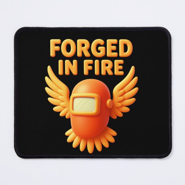 Item preview, Forged In Fire American Welder | USA Welding Shirt designed and sold by LabCore.