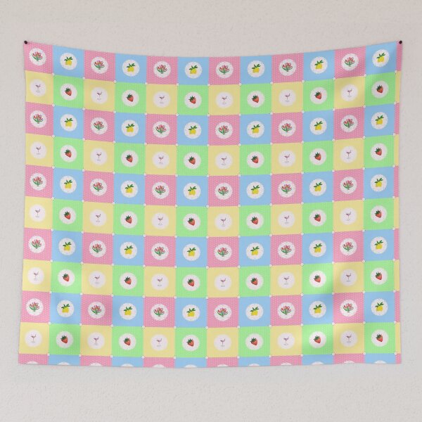 Item preview, Colourful Tile Repeat Pattern designed and sold by sahara85.