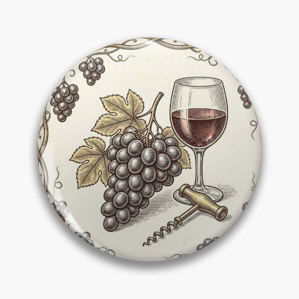 Item preview, Vintage Grape Wine Shirt | Wine Lover Gift | Retro Vineyard Tee | Gift for Her | Wine T-Shirt designed and sold by SunnyDesign82.