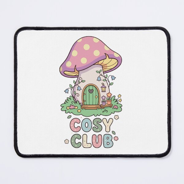 Item preview, Cosy Club | Whimsical Cottagecore Mushroom Cottage designed and sold by amberskipper.