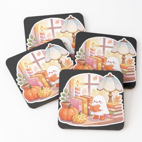 Item preview, Ghost Librarian | Cozy Bookish Halloween Spirit designed and sold by AillustriaAK.