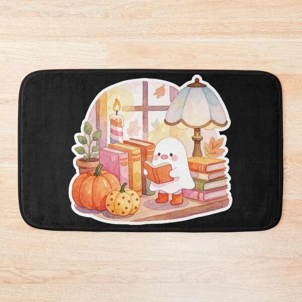 Item preview, Ghost Librarian | Cozy Bookish Halloween Spirit designed and sold by AillustriaAK.