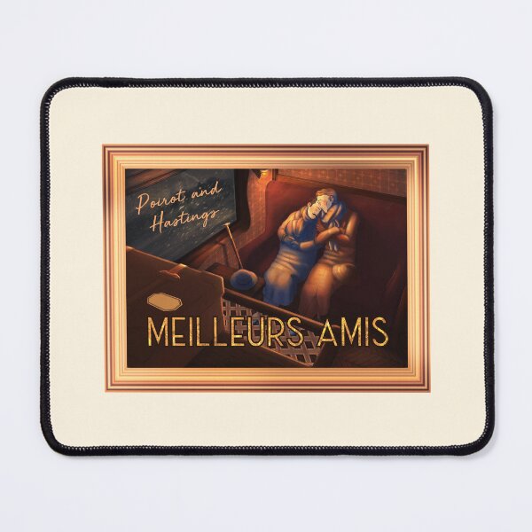 Item preview, Poirot and Hastings (on Cream) designed and sold by PawsitiveMum3.