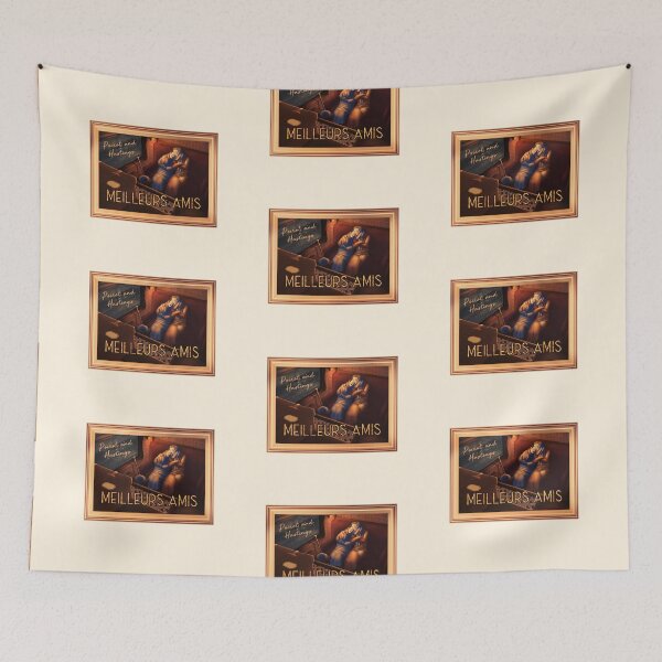 Item preview, Poirot and Hastings (on Cream) designed and sold by PawsitiveMum3.