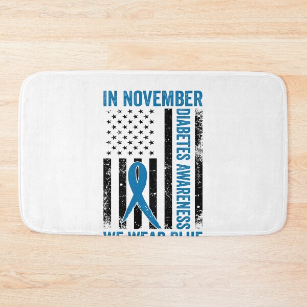 Item preview, In November Diabetes Awareness We Wear Blue Supporter designed and sold by SofenArt.