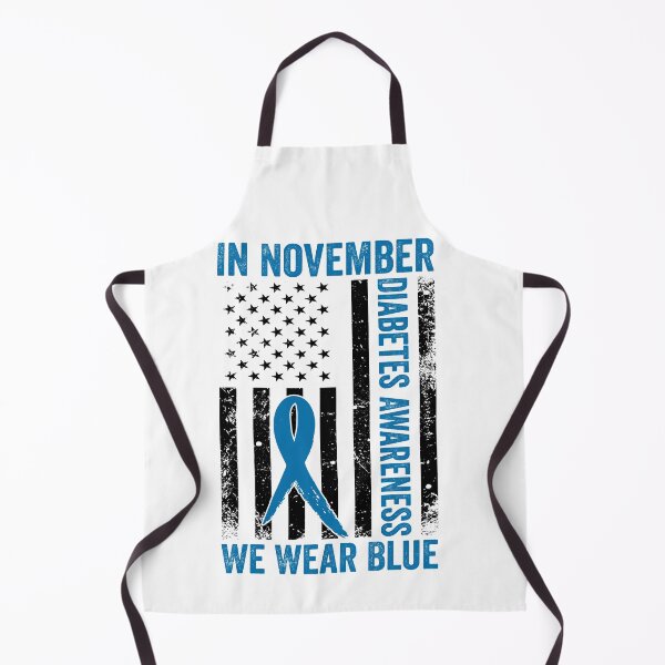 Item preview, In November Diabetes Awareness We Wear Blue Supporter designed and sold by SofenArt.