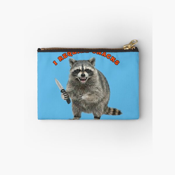 Item preview, Funny Angry Raccoon Holding Knife designed and sold by TeeARTHY.