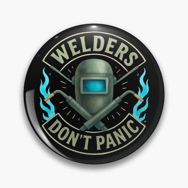 Item preview, American Welders Don't Panic | Welder Shirt designed and sold by LabCore.