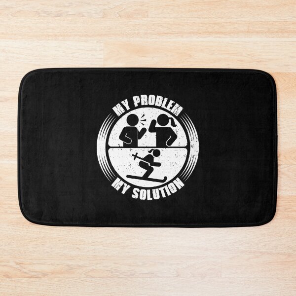 Item preview, Cross Country Skier My Problem My Pictogram Mom designed and sold by tshirtconcepts.