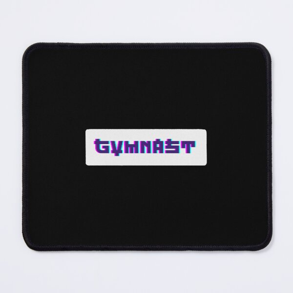 Item preview, Gymnast Glitch Aesthetic Typography Sport V3 designed and sold by creativerooney.