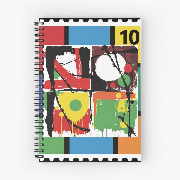 Item preview, playful disorder stamp colorful geometric abstract design designed and sold by SmashingDeals.