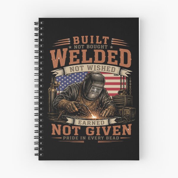 Item preview, Welded Not Wished | Built By Discipline Welder Shirt designed and sold by LabCore.