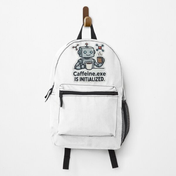 Item preview, Caffeine.exe Is Initialized Robot Coffee Lover designed and sold by Shree shyam khatu ji.