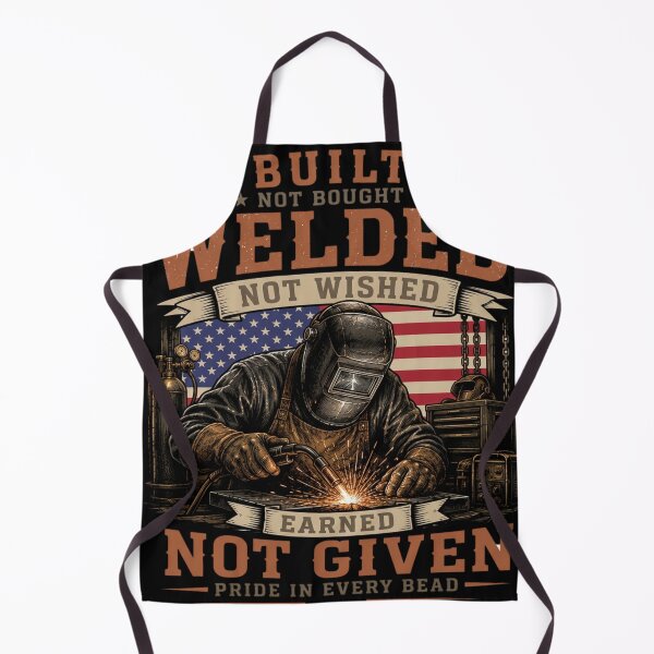 Item preview, Welded Not Wished | Built By Discipline Welder Shirt designed and sold by LabCore.