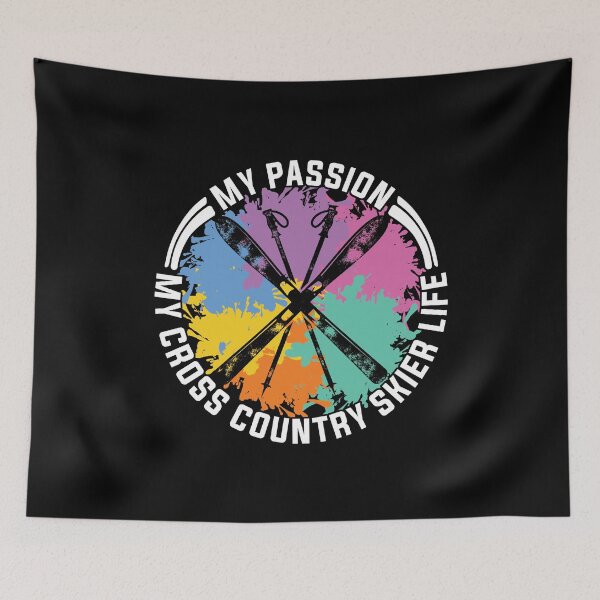 Item preview, Cross Country Skier My Passion My Winter Sports designed and sold by tshirtconcepts.