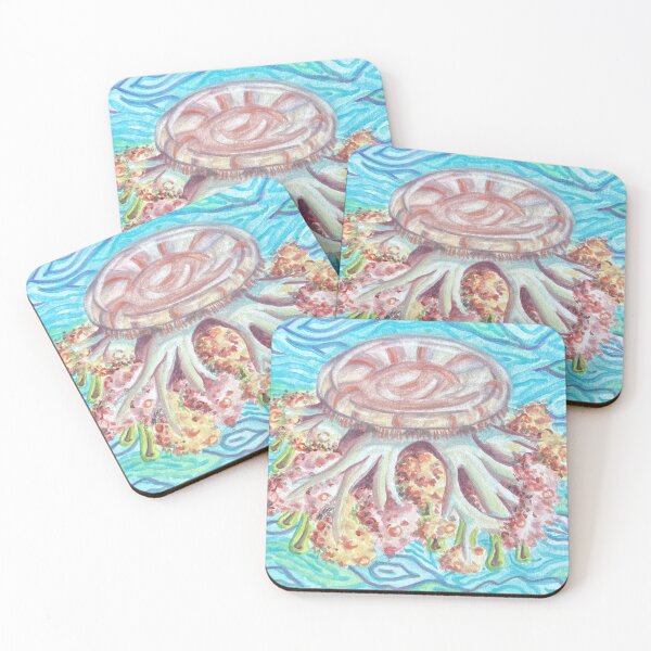 Item preview, Cassiopeia upside down jellyfish designed and sold by ccreidcc.