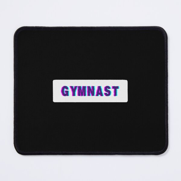 Item preview, Gymnast Glitch Aesthetic Typography Sport V4 designed and sold by creativerooney.
