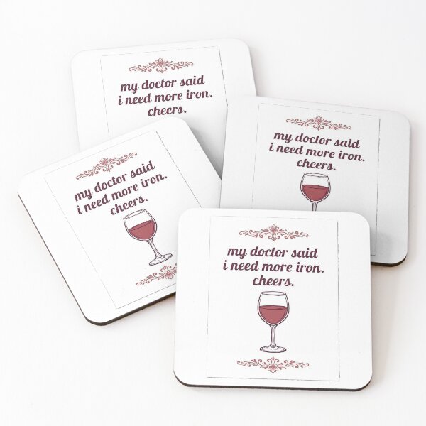Item preview, My Doctor Said I Need More Iron Shirt | Funny Wine Gift | Sarcastic Wine Tee | Gift for Her designed and sold by SunnyDesign82.