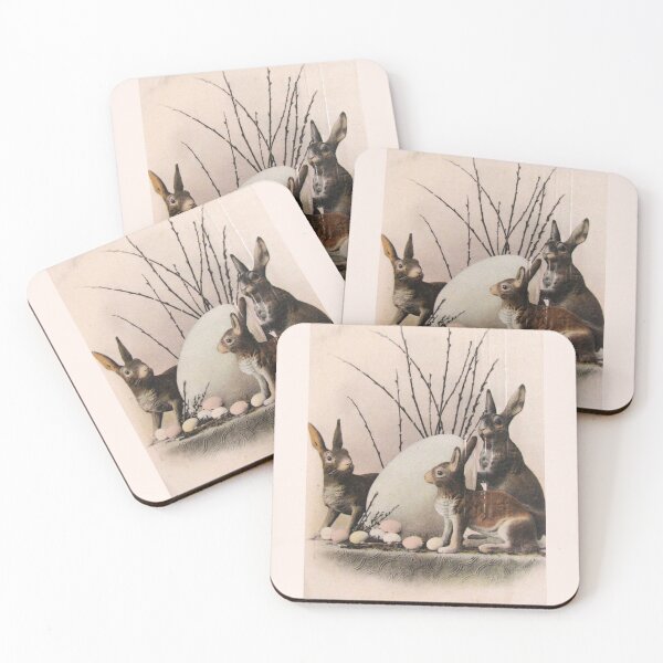 Item preview, Happy Easter Bunnies designed and sold by collageDP.