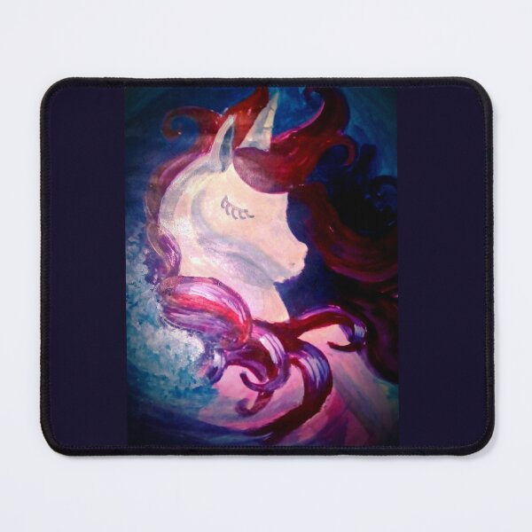 Item preview, Fantasy portrait of a vibrant magical unicorn in galaxy  designed and sold by Shukasya-Arts.