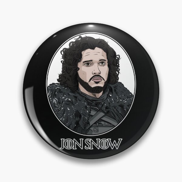 Item preview, Jon Snow - Game of Thrones designed and sold by blacksnowcomics.