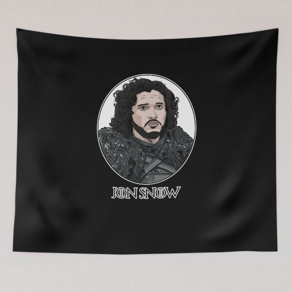 Item preview, Jon Snow - Game of Thrones designed and sold by blacksnowcomics.