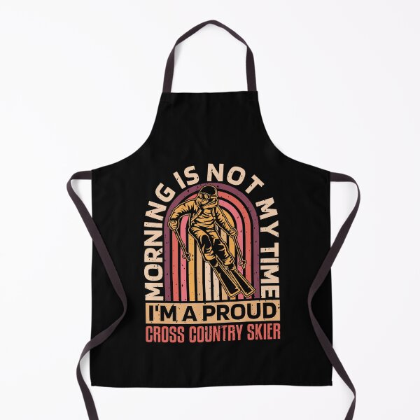 Item preview, Cross Country Skier Morning Is Not My Time Skiing designed and sold by tshirtconcepts.