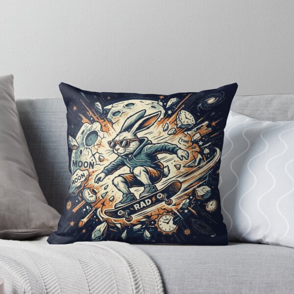Item preview, Rad Rabbit – Skateboarding in Space designed and sold by Dogandesighn.