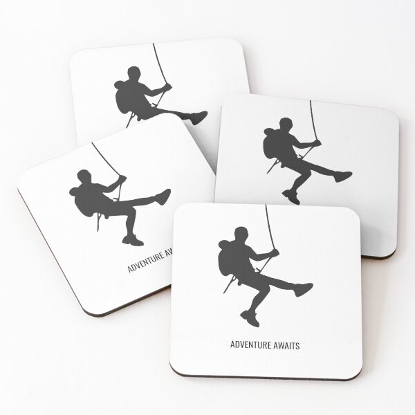 Item preview, Adventure Awaits - Climbing and Outdoor Adventure Design designed and sold by onubi.
