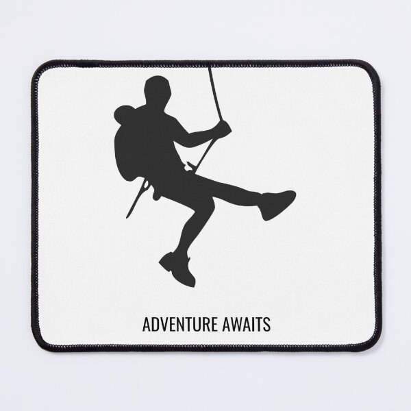 Item preview, Adventure Awaits - Climbing and Outdoor Adventure Design designed and sold by onubi.
