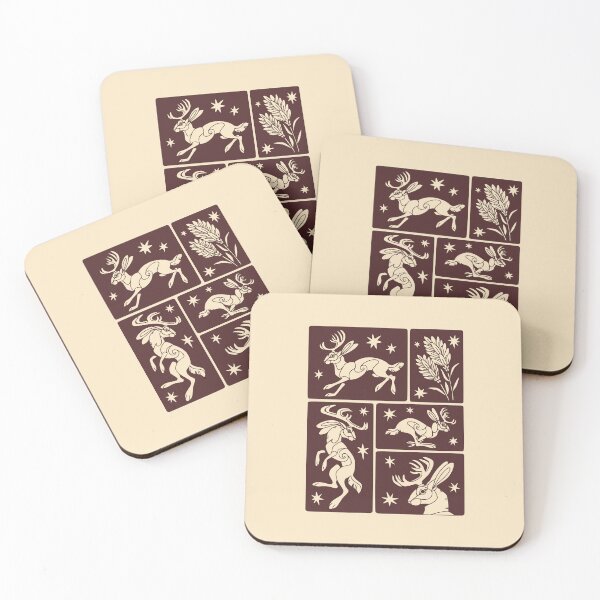 Item preview, Jackalopes designed and sold by Erika Vaigel Illustrations.