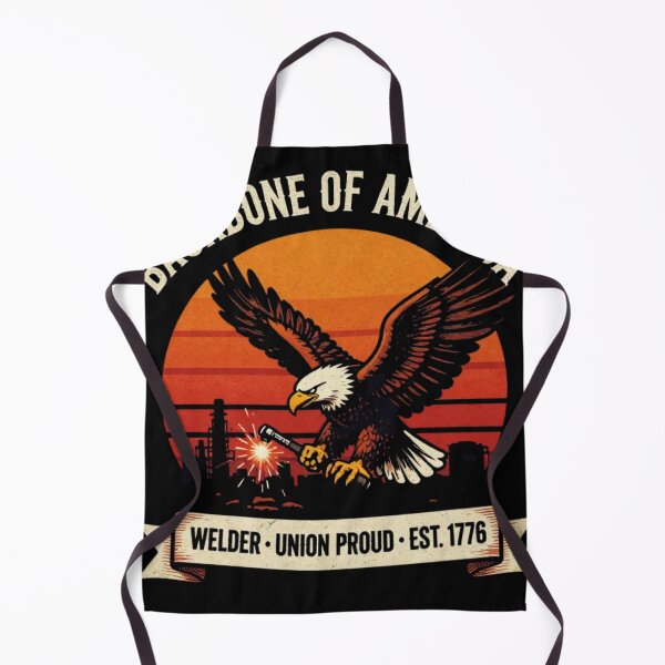 Item preview, Backbone Of America | Blue Collar Welder Shirt designed and sold by LabCore.