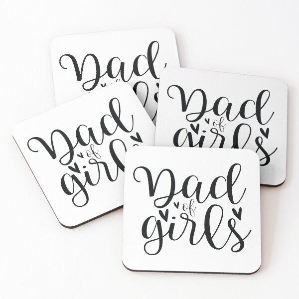 Item preview, Dad Of Girls - Cute Fathers Day Retro Vintage Girl Dad Super Husband Family Love Cool Hero Gift designed and sold by FuzionRaptor.